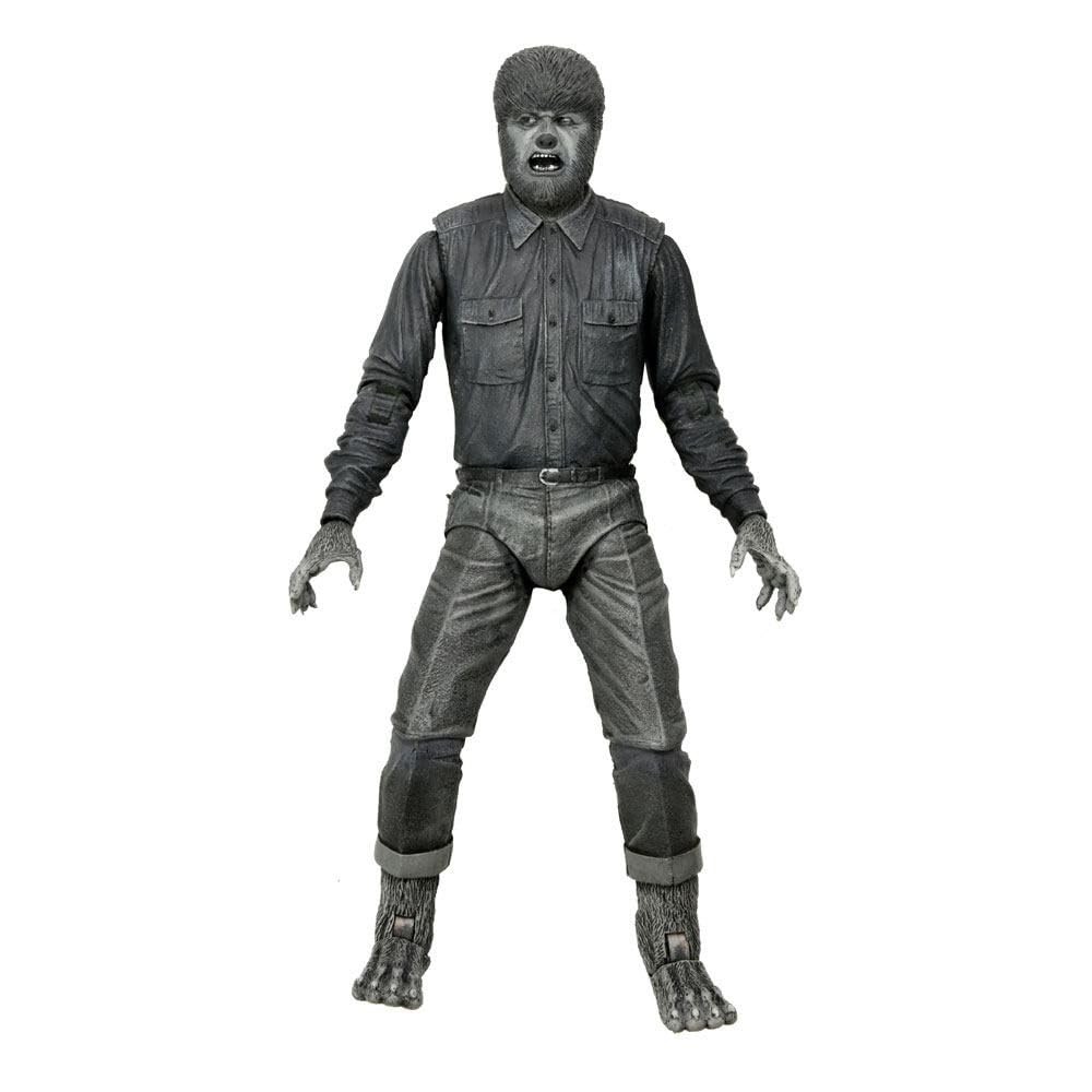 NECA - Universal Monsters Ultimate Wolf Man B&W 7 Action Figure, Bia aM4h