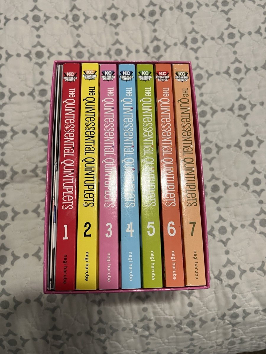 The Quintessential Quintuplets Manga Box Set Parte 1