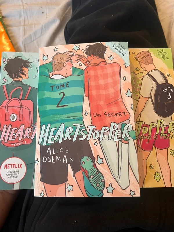 Tome 1 ,2,3 de hearstopper