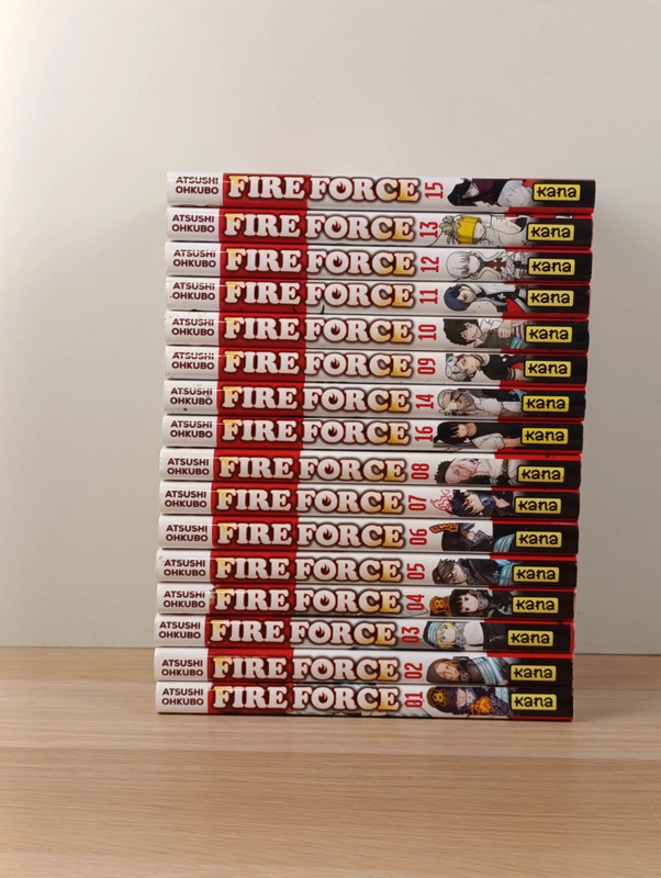 Manga Fire Force 1 à 16