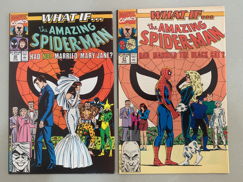 Lote The Amazing Spider-Man What If 20 y 21 (1990)