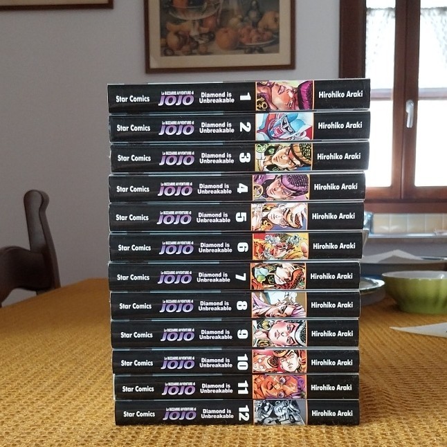 Star Comics Le bizzarre avventure di JoJo Diamond is Unbreakable 1-12 Araki