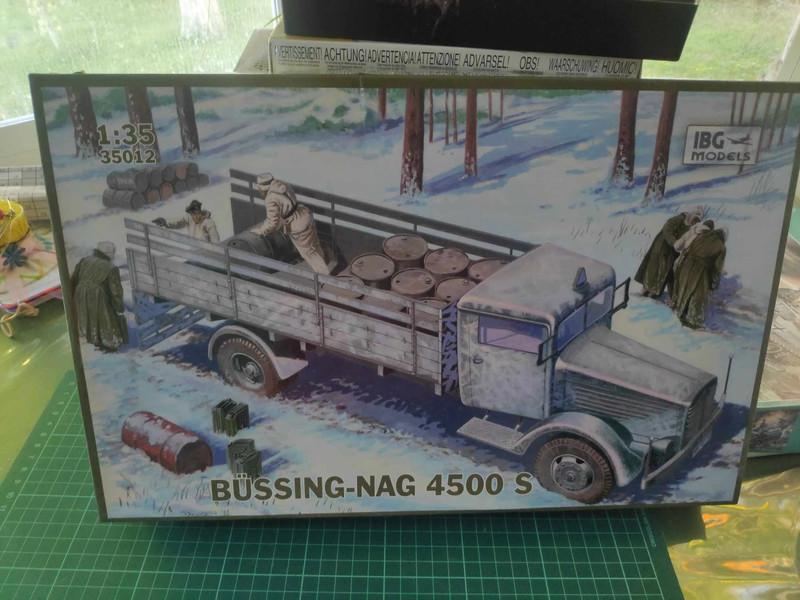 Büssing Nag 4500 S, IBG Models 1/35