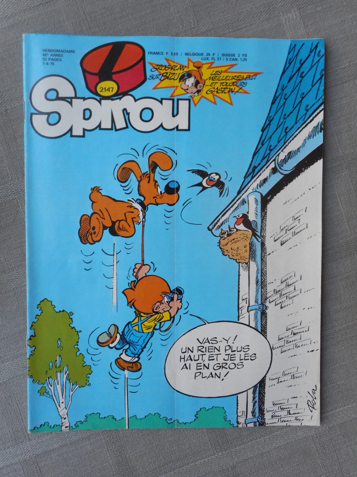 Hebdo Spirou N°2147 Buone Condizioni Completo