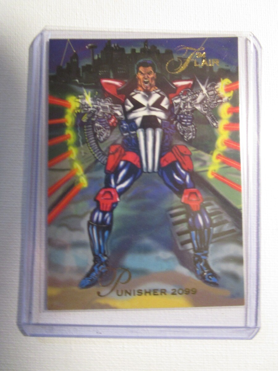 1994 Fleer Flair Marvel Annual Comics #101 Punisher 2099