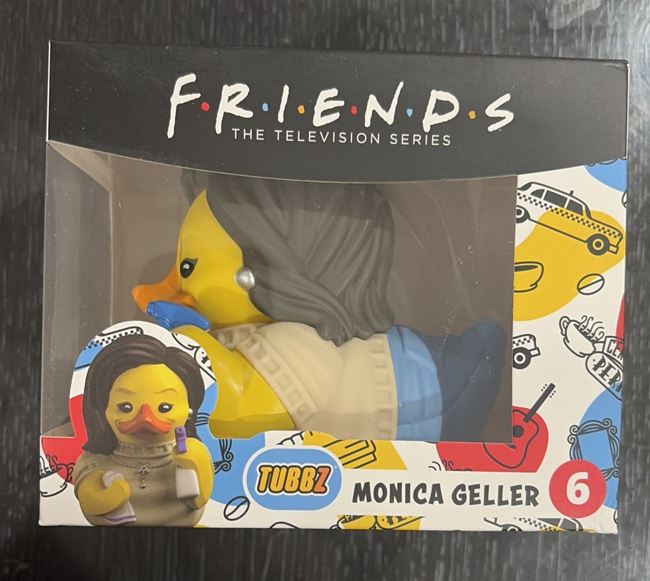 Tubbz, FRIENDS the television series, Monica Geller #6, NIB by Central Park/Rubb