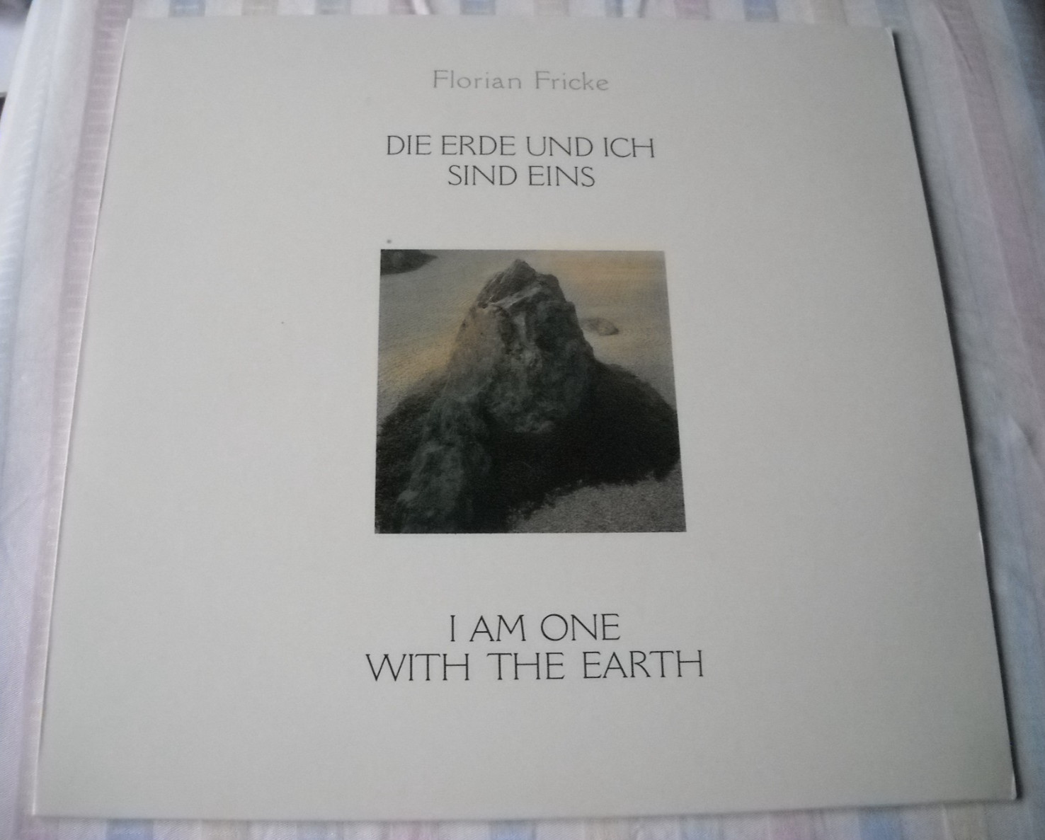 Florian Fricke DIE ERDE UND ICH SIND EINS  LP Lorck  1983 Germany NEW MINT
