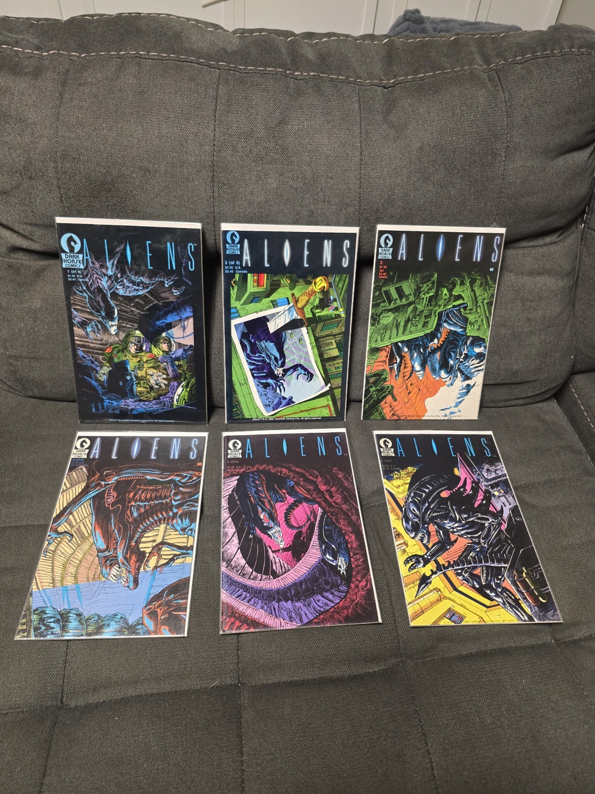 Dark Horse Comics Aliens 1988 numeri 1-6 completo prima stampa.