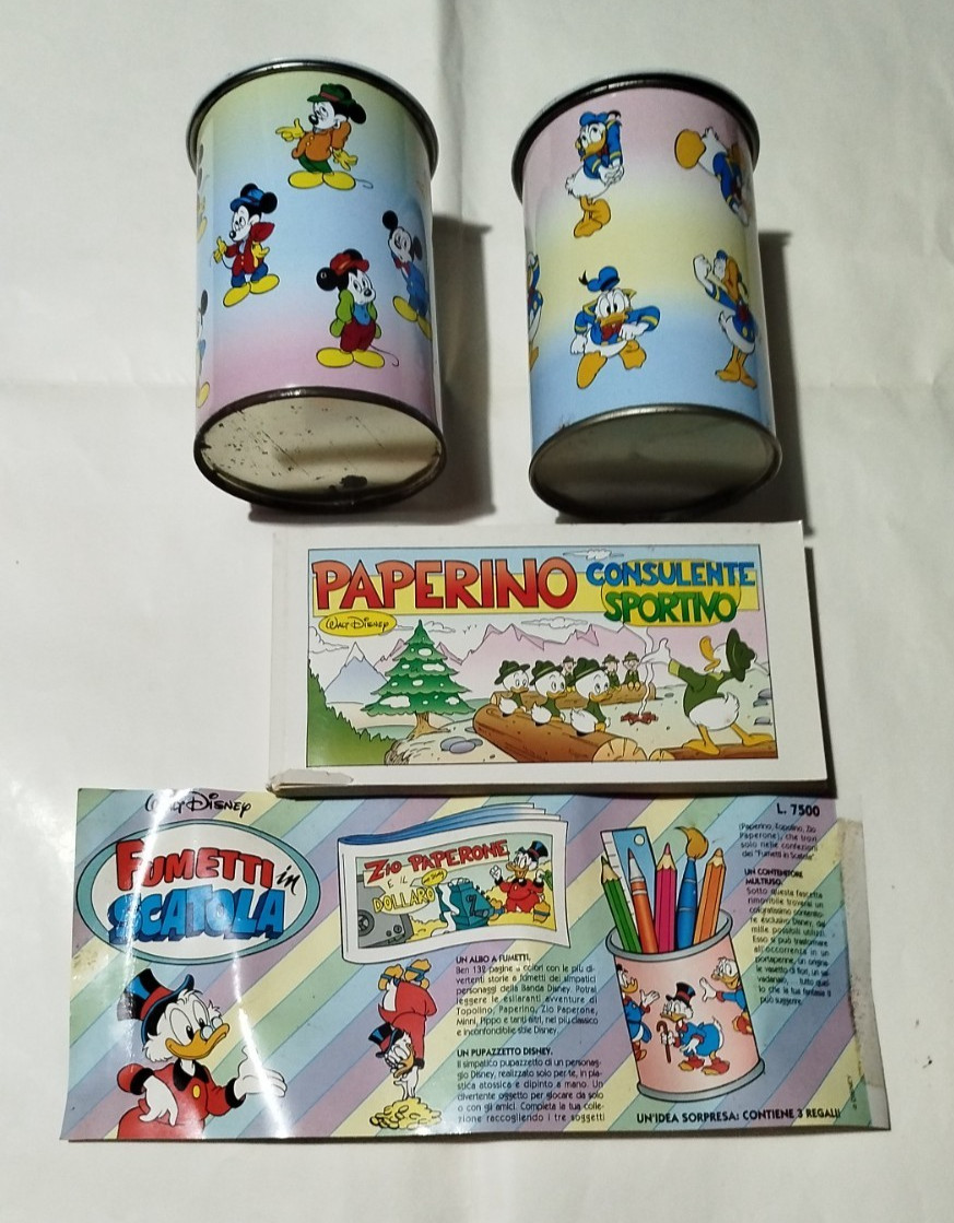 Lotto "Fumetti in scatola" Disney 1993