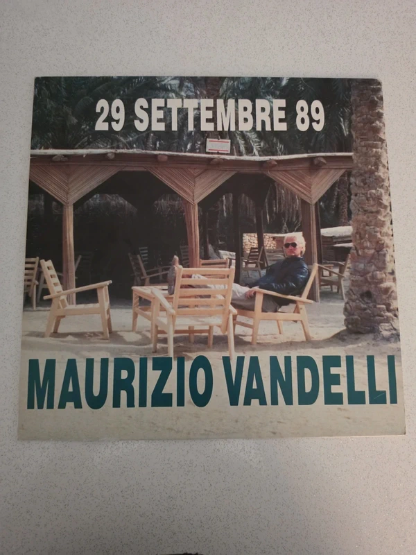 Vinile Maurizio Vandelli 29 Settembre 89