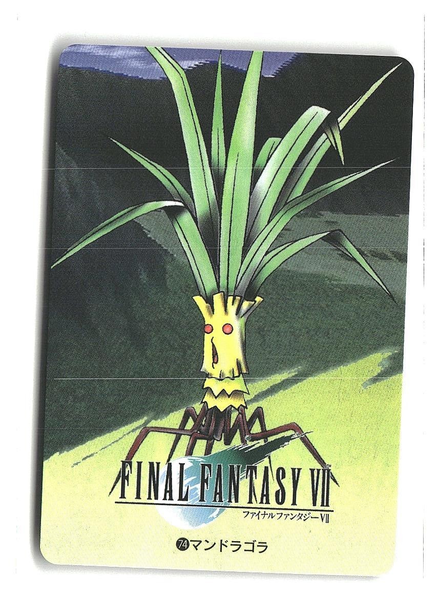 Carta giapponese Final Fantasy VII