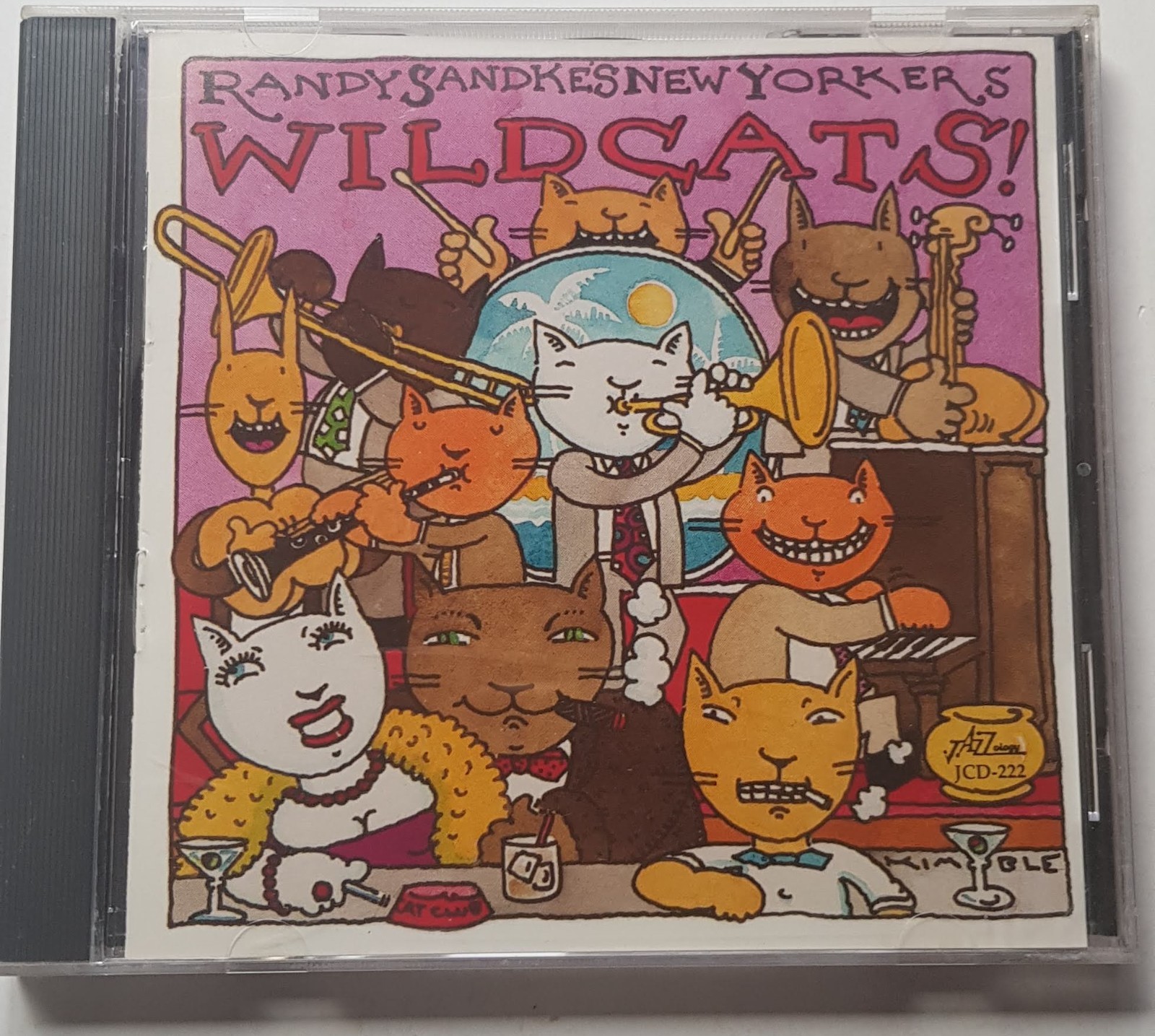 Randy Sandke New Yorkers - Wild Cats - 11 track Rare Jazzology USA CD (1994)