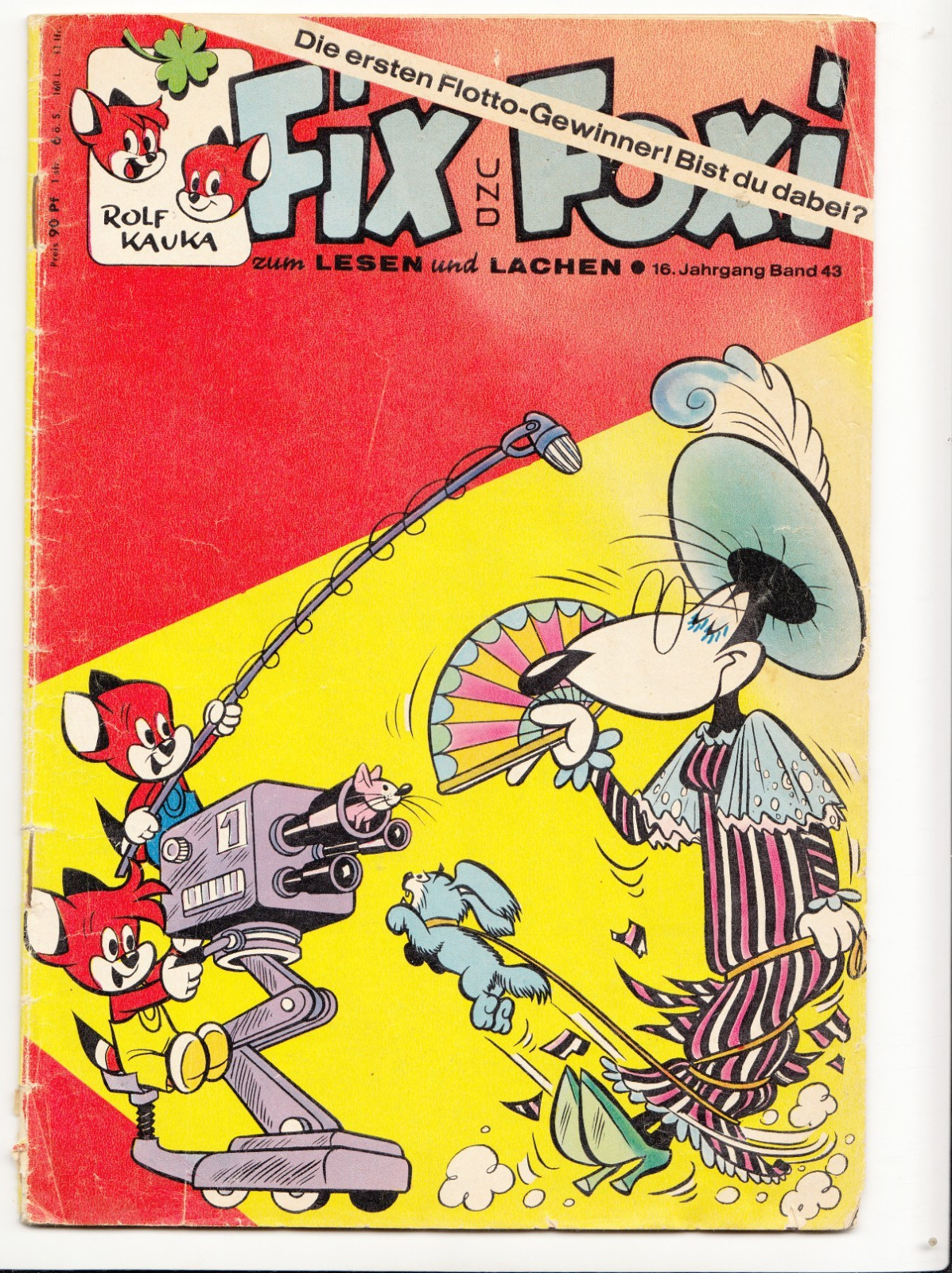 Fix e Foxi 16° anno / Rolf Kauka-n.43 in condizioni.3-