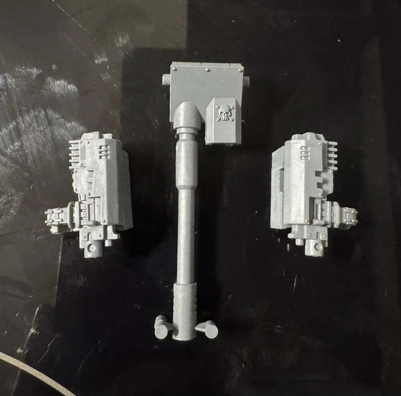 Autocannon Heavy Bolters Predator Destructor Annihilator Chaos Space Marines CSM Warhammer 40k Bits