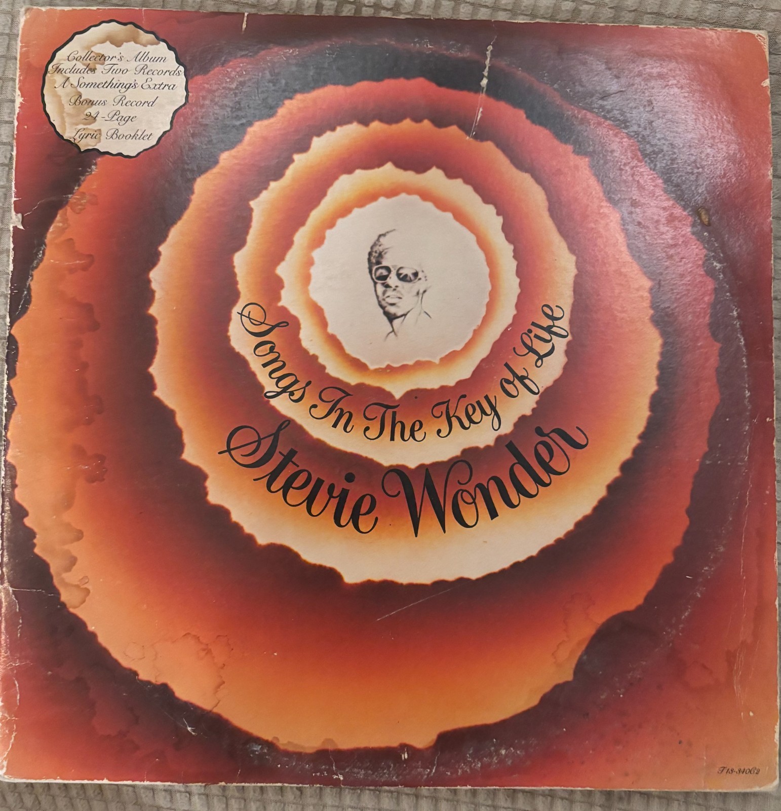 Stevie Wonder Songs in the Key of Life 2LP Tamla Vinyl Booklet Play Tested