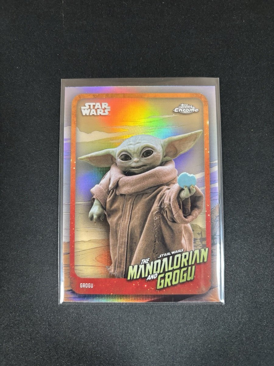 Topps 2026 Star Wars Chrome Mandalorian & Grogu Grogu MAGR-GRO Trading Card