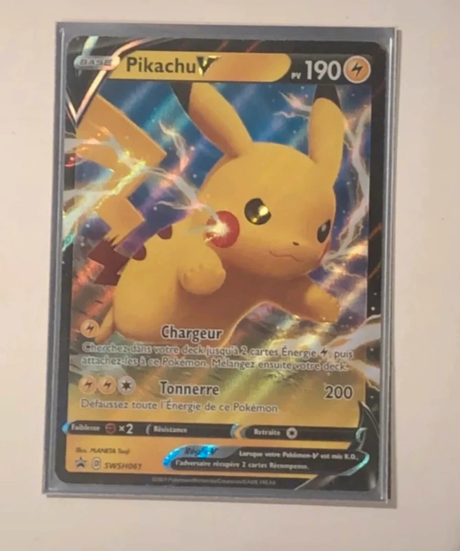 Pikachu V Pormo Black Star