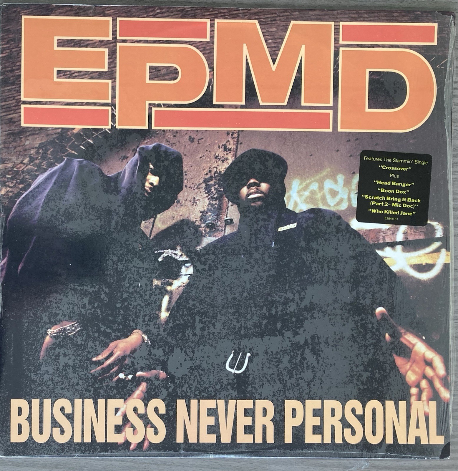 EPMD Business Never Personal LP 1992 Original Vinyl Shrink Rap US