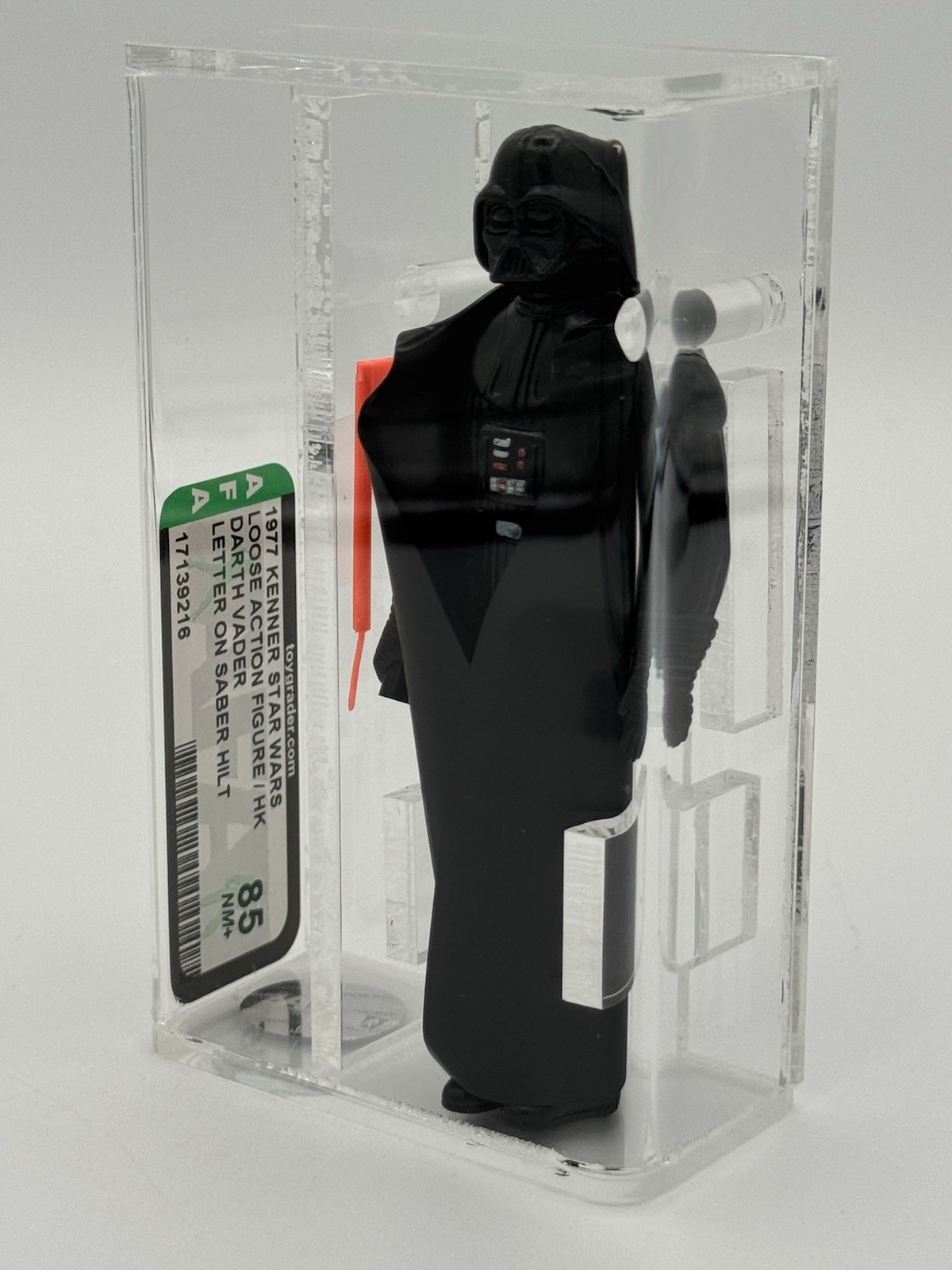 Star Wars DARTH VADER -Lettera sull'elsa della sciabola - AFA 85 NM+