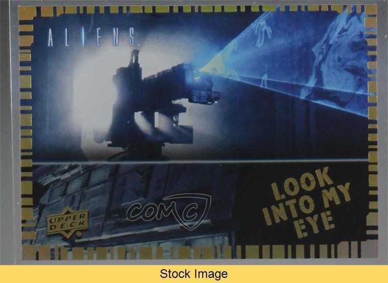 2018 Upper Deck Aliens Movie Look Into My Eye Silver Bio Analyzer READ 0zu