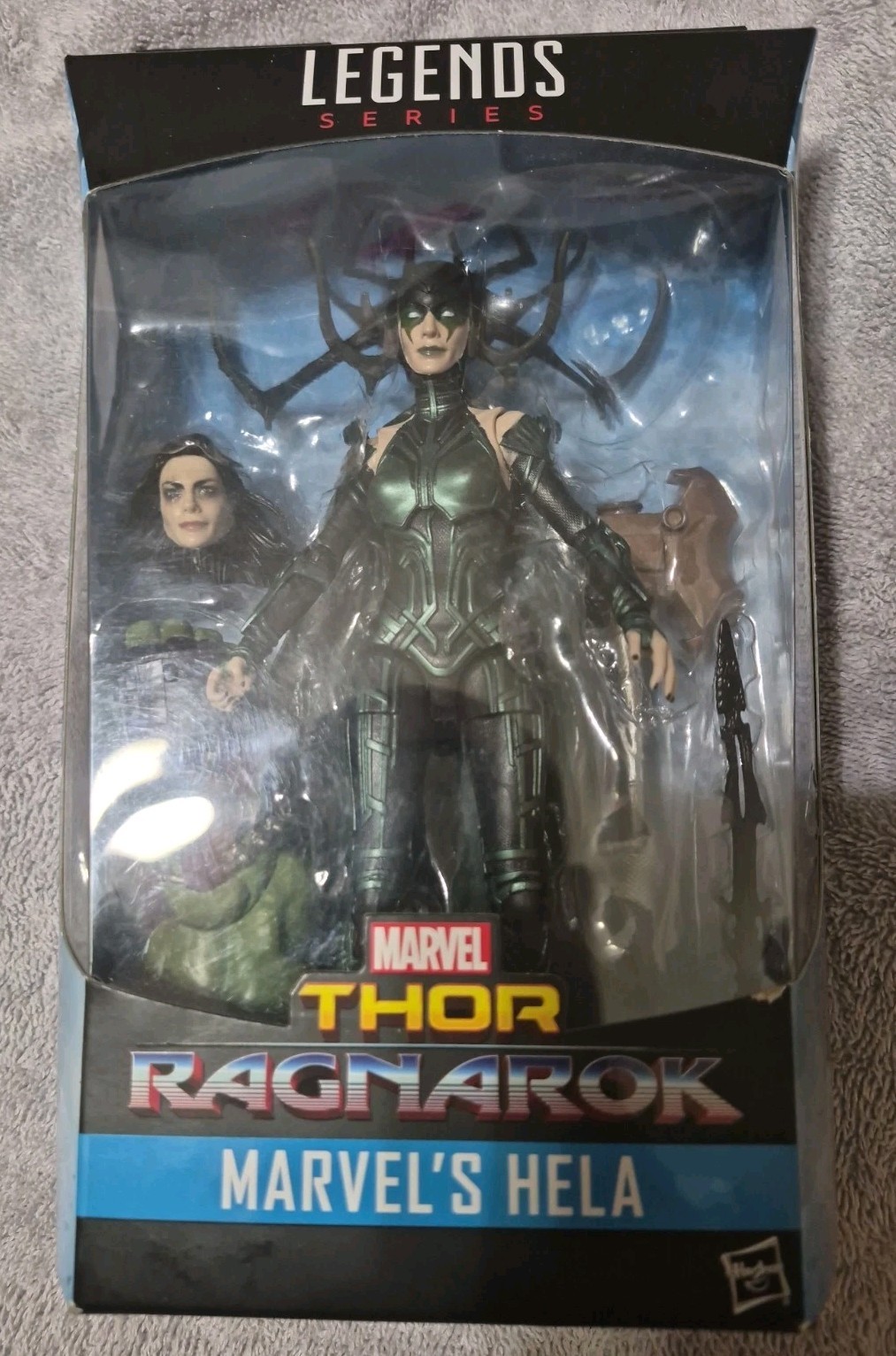 Marvel Legends Thor Ragnarok Marvel's Hela 6" Modellino Gladiatore Hulk BAF