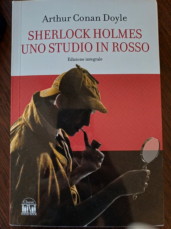 Libro sherlock holmes - uno studio in rosso