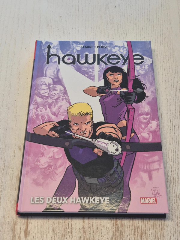 BD Comics All New Hawkeye, Les deux Hawkeye, Panini Comics, Marvel Deluxe, de Lemire/Pérez