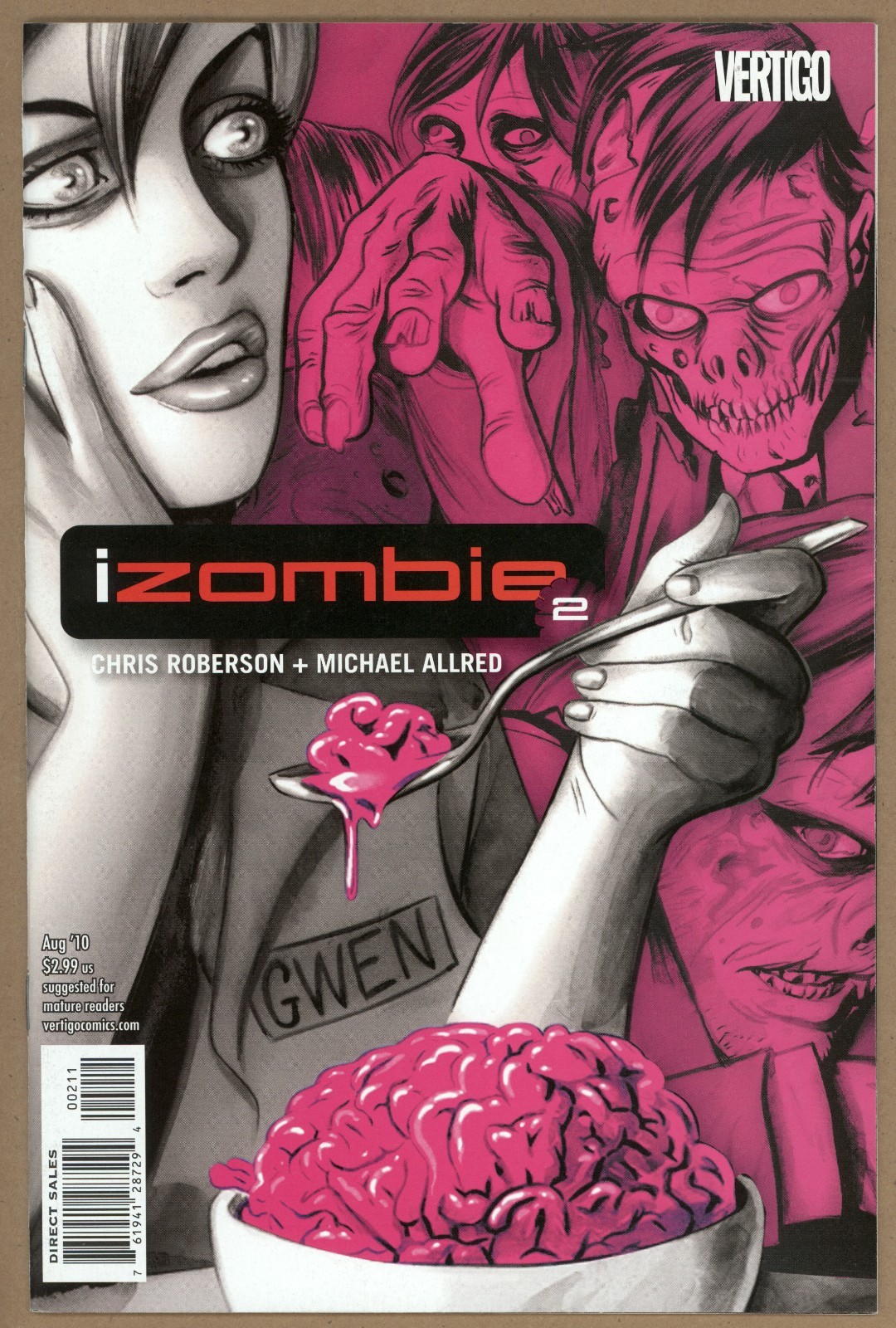 iZombie 2 (2010 DC Vertigo) quasi nuovo