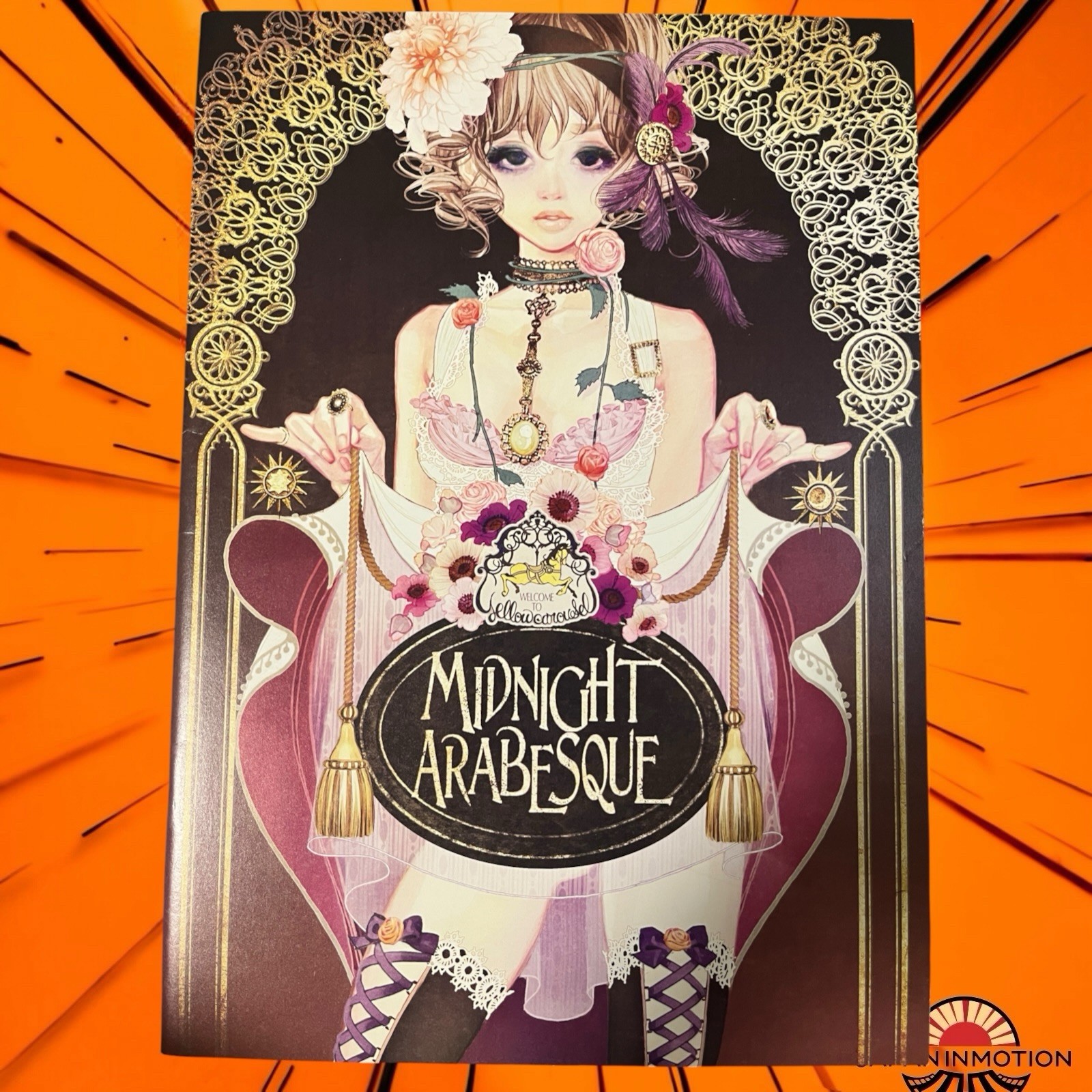 Hiromi Matsuo Midnight Arabesque libro d'arte giapponese pin-up