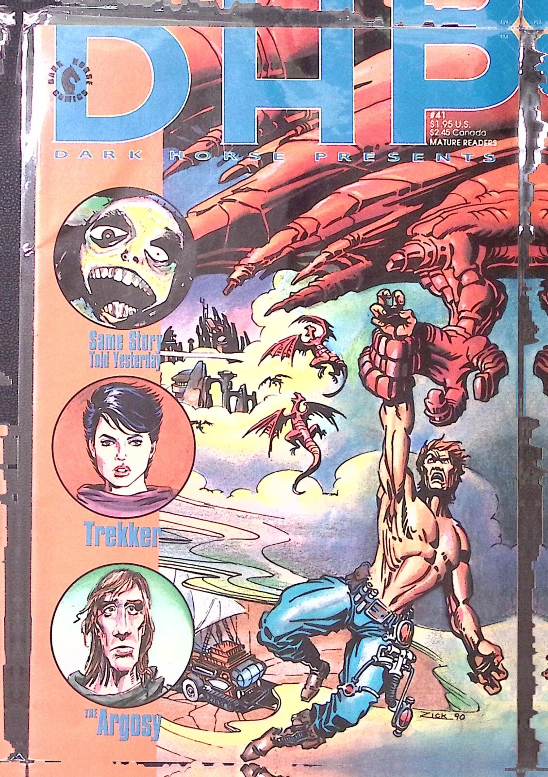 1990 DARK HORSE PRESENTS #41 SAME STORY TOLD YESTERDAY TREKKER ARGOSY EXC  Z2030