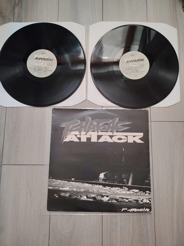 Vinyles 2x LP compilation Tchatche Attack (1ère Offensive) 1996