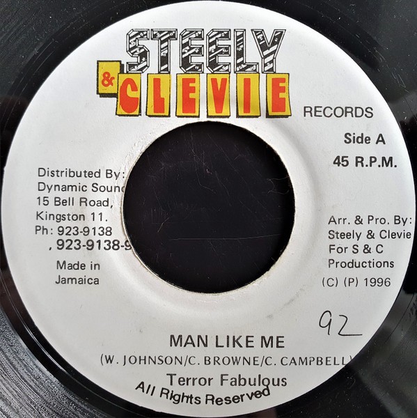 Terror Fabulous - Man Like Me (7") (Very Good Plus (VG+)) - 2791415419