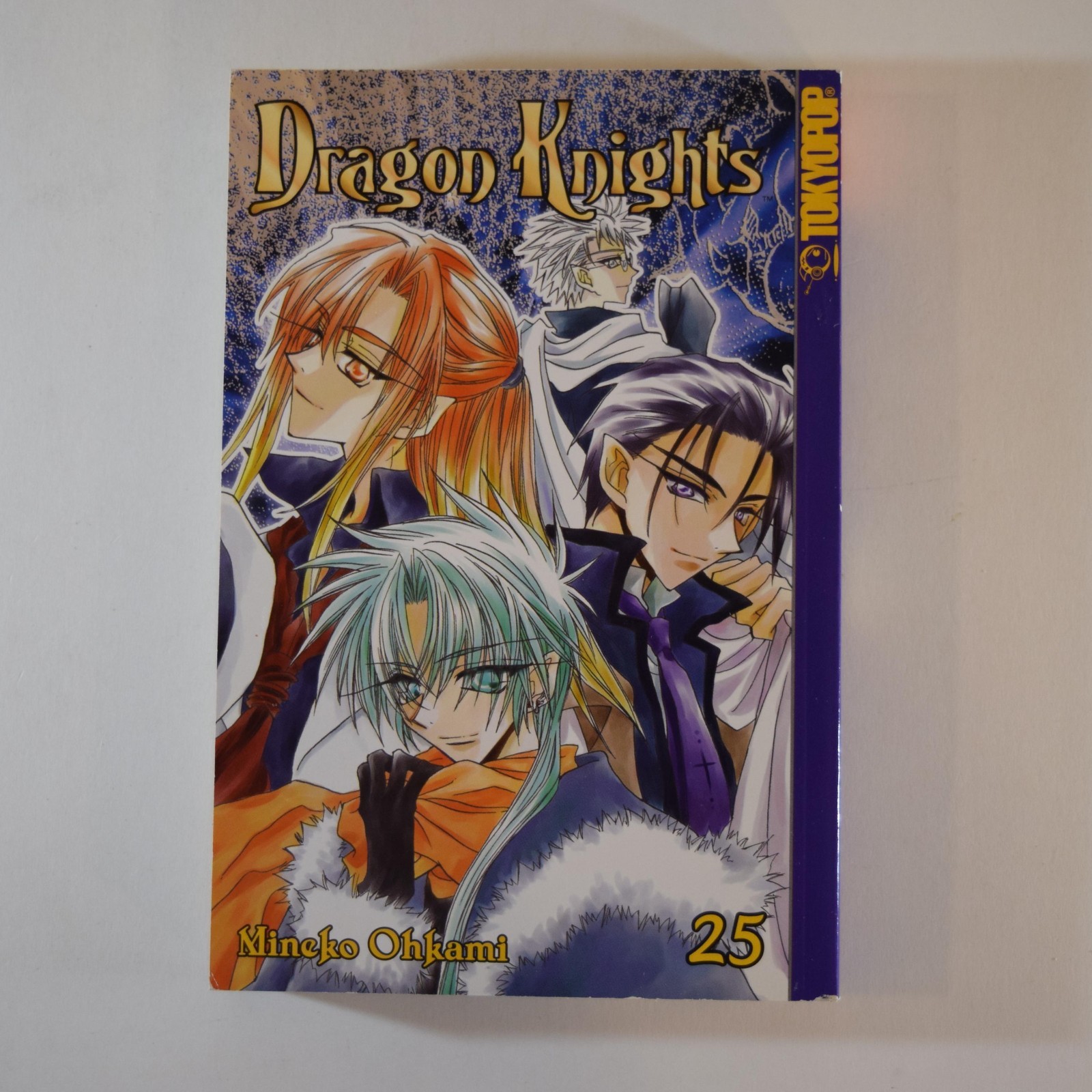 Dragon Knights Volume 25 Manga Inglese Mineko Ohkami TokyoPop 1° Stampa 2007