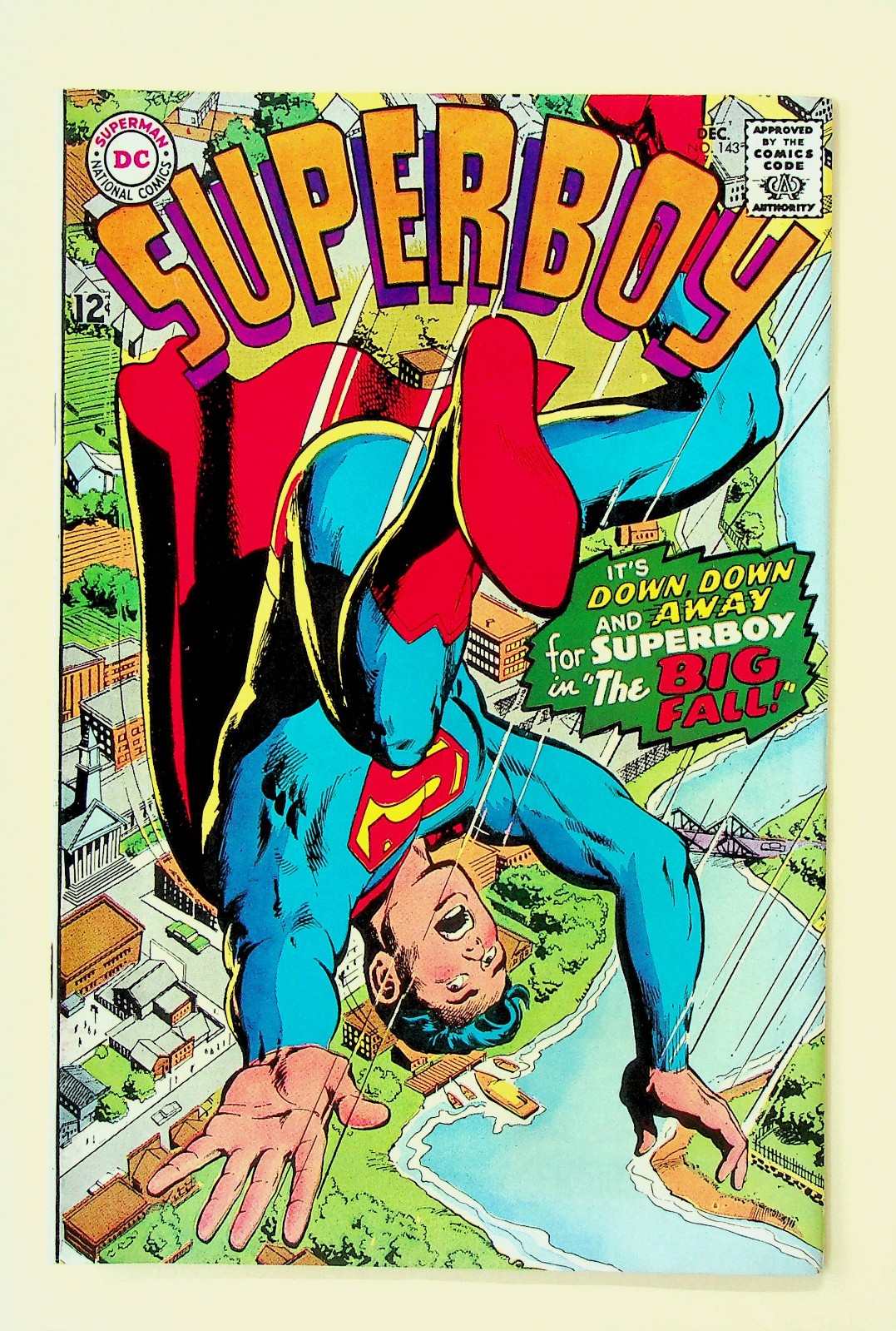 Superboy #143 (dicembre 1967, DC) - molto bello/quasi nuovo