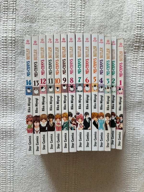 Manga shoujo Mei chand Butler