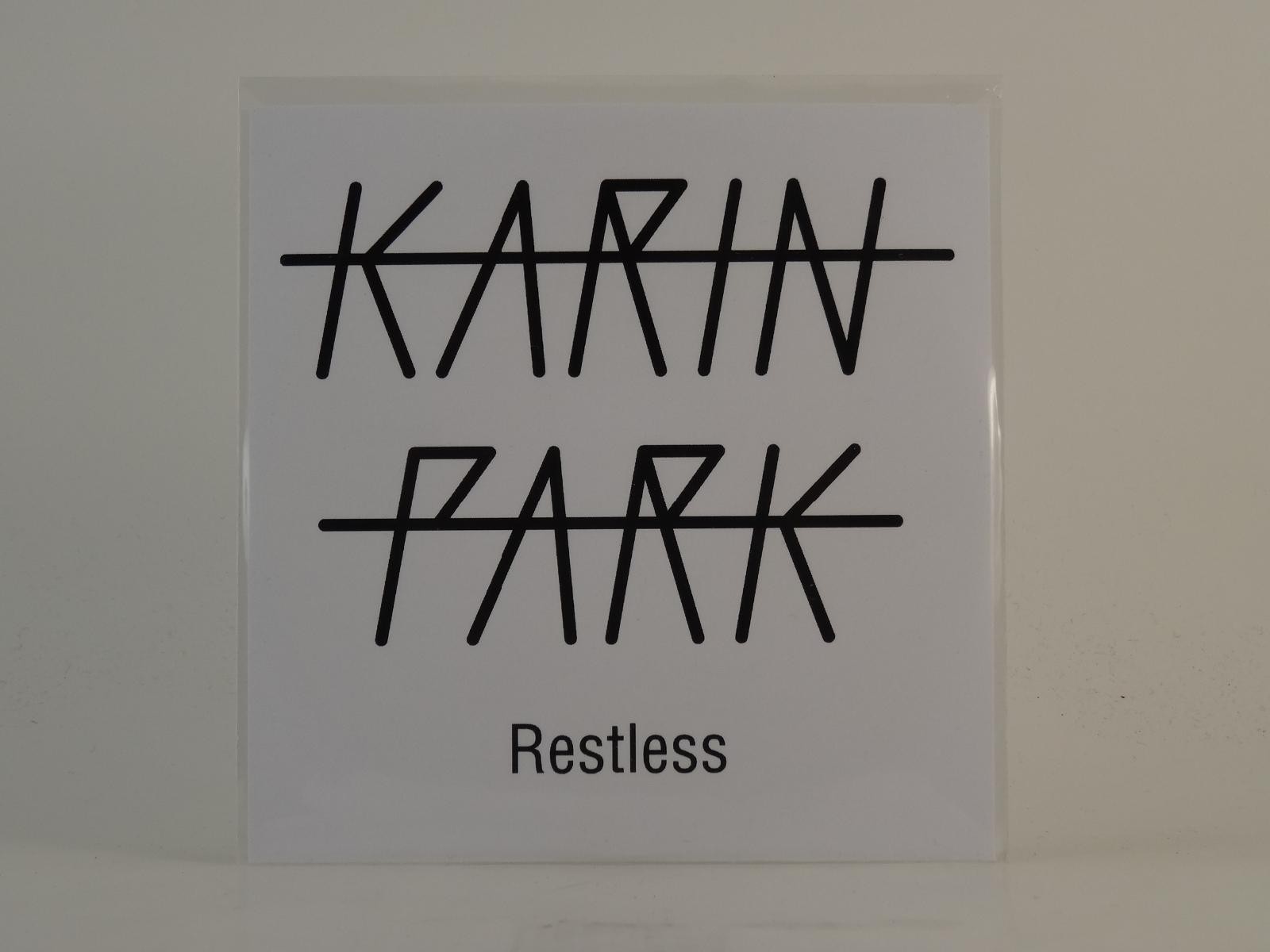 KARIN PARK RESTLESS (H1) 4 Track Promo CD Single including Picture Sleeve STATE 