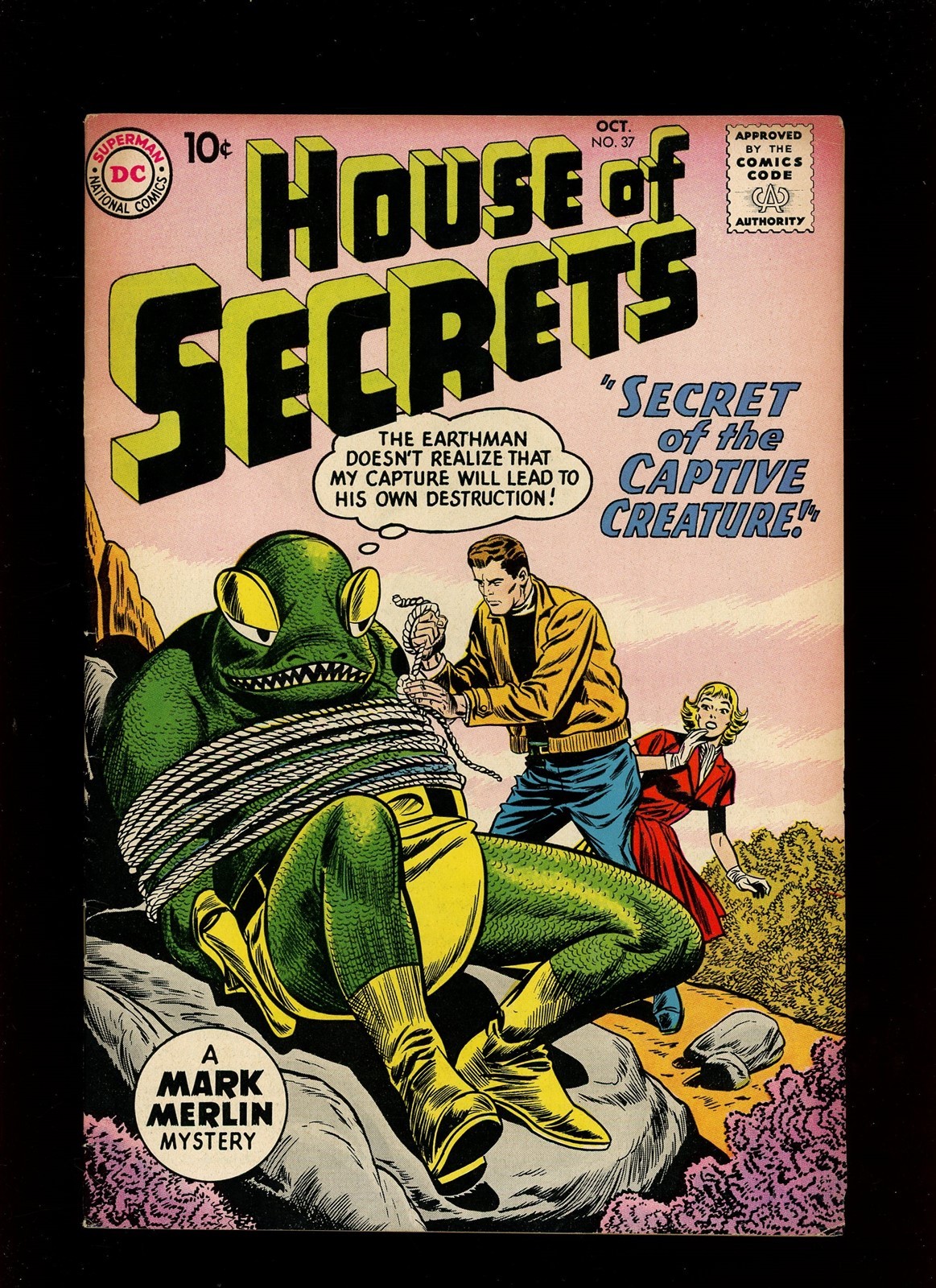 House of Secrets #37 1960 FN/VF 7.0 scansioni alta definizione**