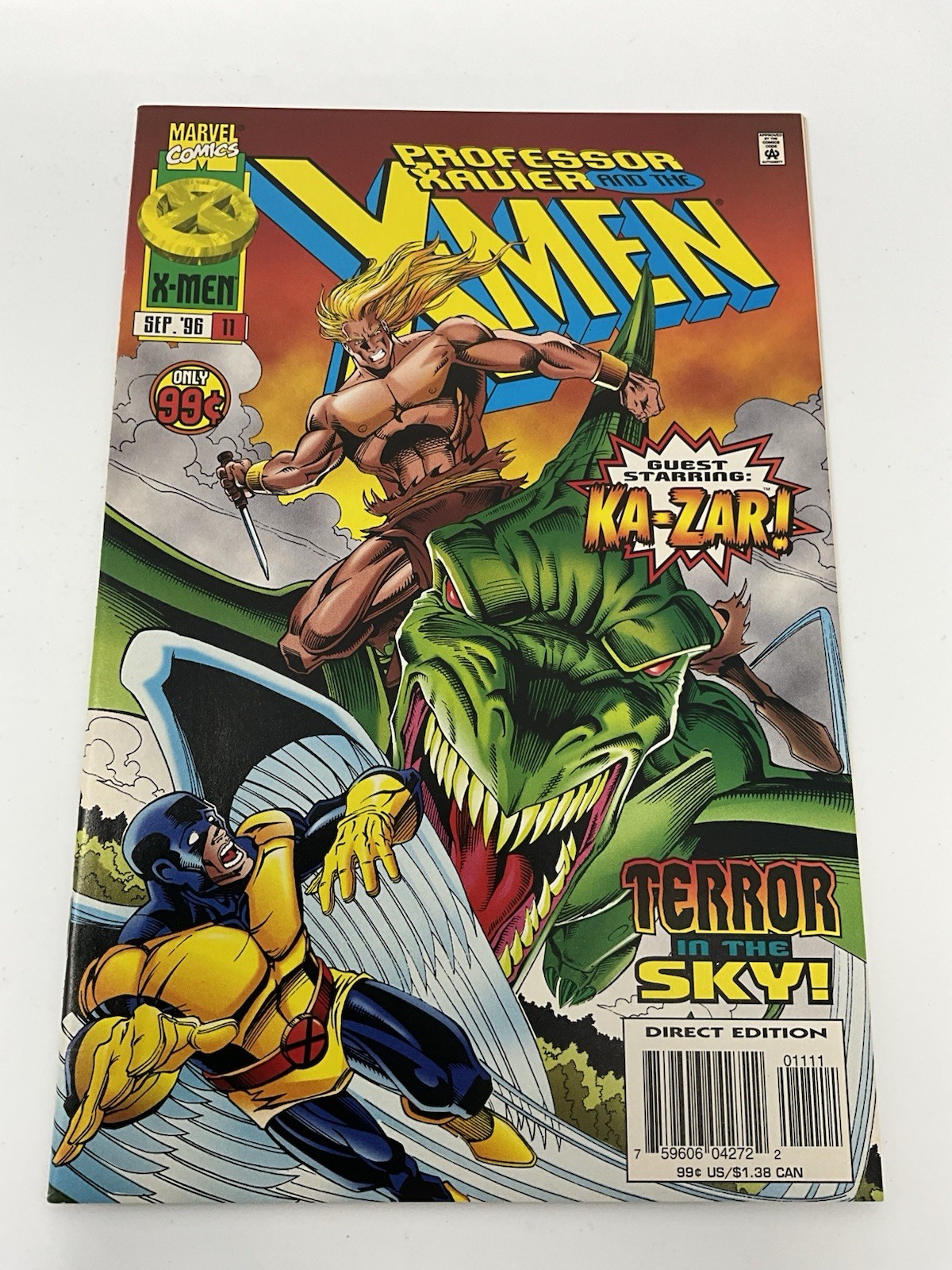 PROFESSOR XAVIER AND THE X-MEN #11 PRIMA STAMPA MARVEL COMICS (1996) KA-ZAR QUASI NUOVO!