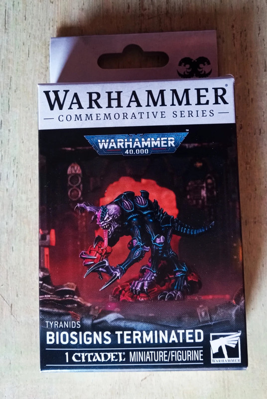 Boite Warhammer commemorative series - Biosigns terminated