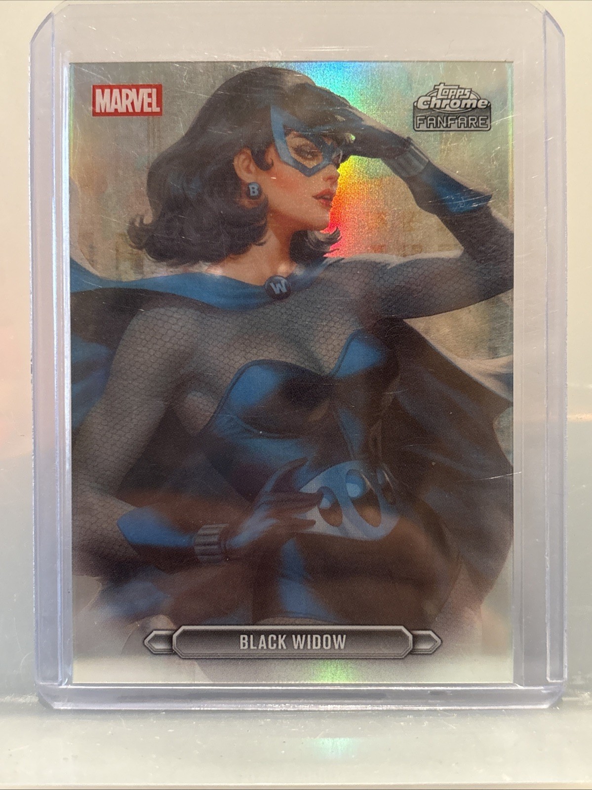 Topps 2026 Topps Chrome Marvel Comics Black Widow Fanfare Insert FF-06