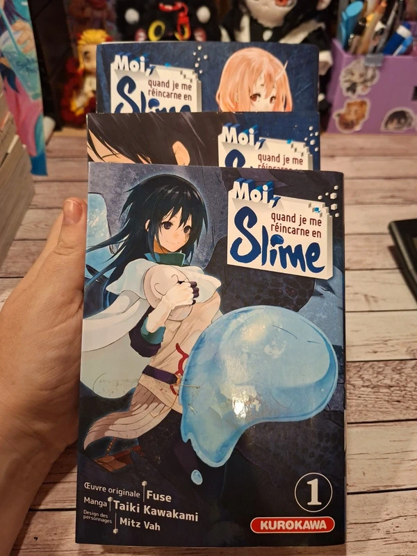 Tome 1 a 3  de moi quand je me reincarne en Slime