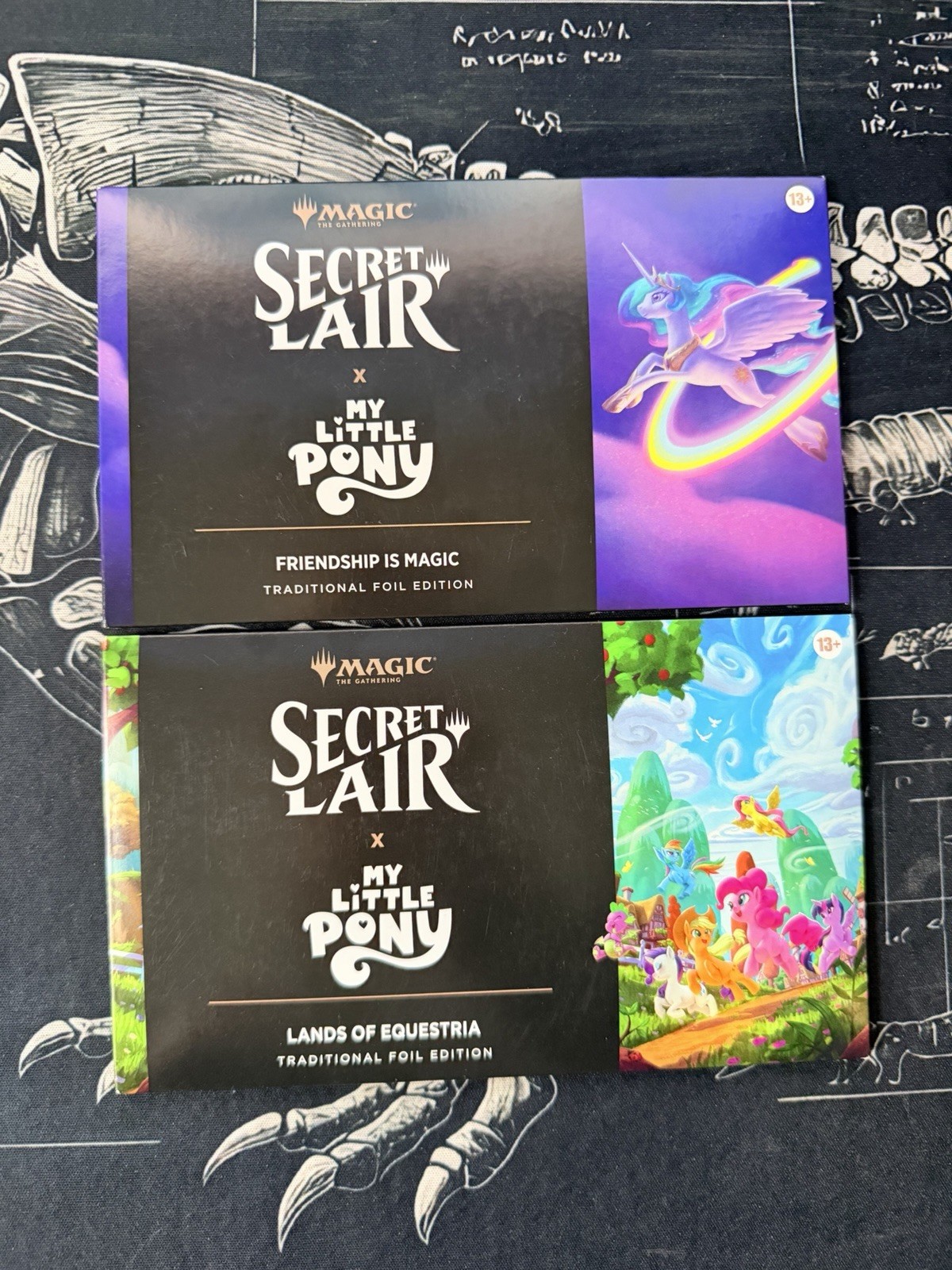 FOIL My Little Pony x Secret Lair MTG Friendship is Magic The Lands of Equestria