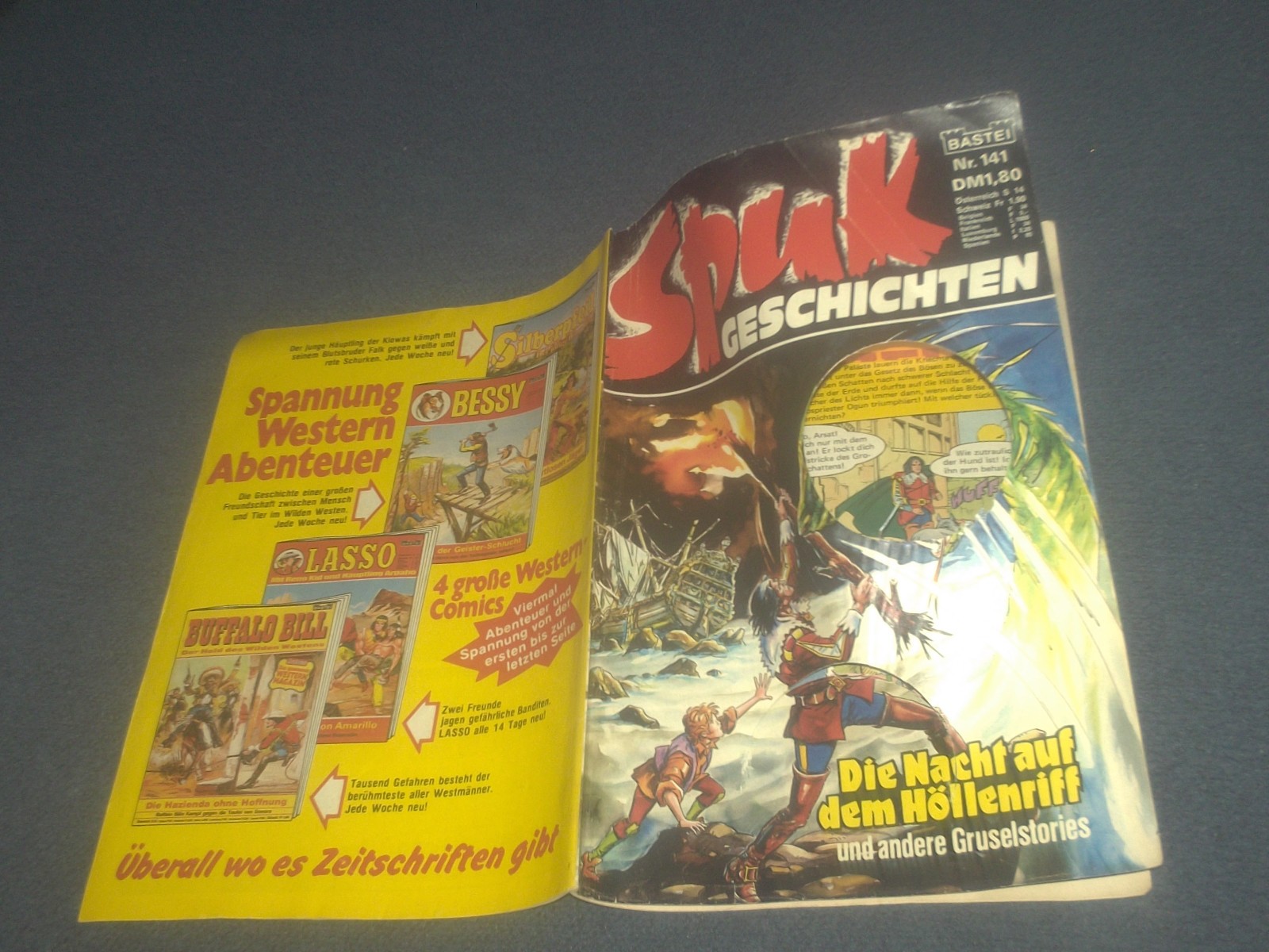 STORIE DI SPUK FUMETTO QUADERNO VOLUME N.141