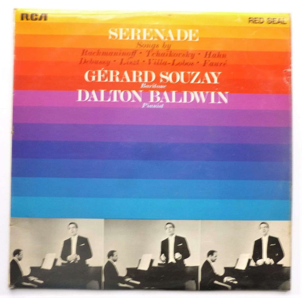 Gerard Souzay Serenade LP RCA Red Seal SB6832 EX/VG 1970 sleeve has 1cm close...
