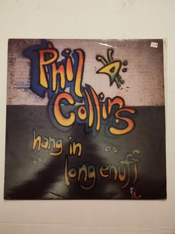 Vinilo Maxi-Single 12" Phil Collins - Hang In Long Enough (1990)