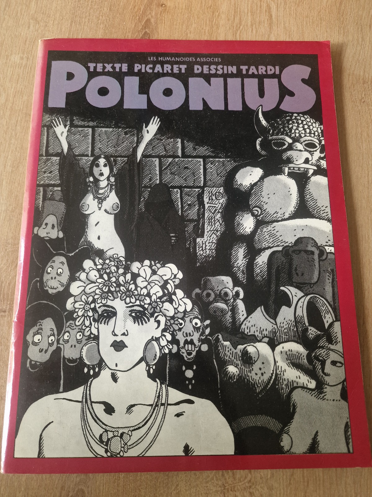 BD EO GF N&B, Polonius , Humanoïdes Assciés , Picardet - Tardi , 1977 , BE