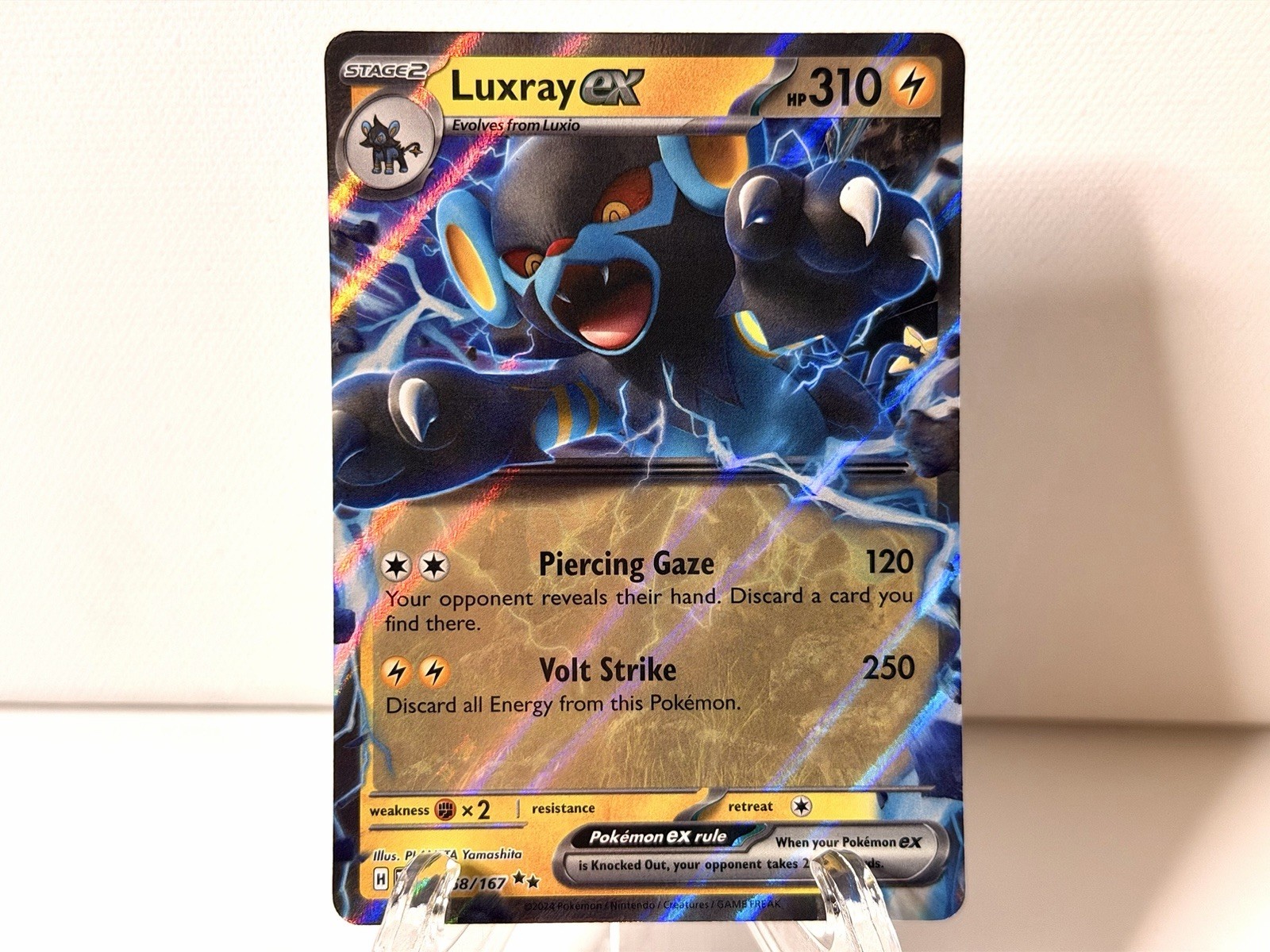 Luxray ex 068/167 Sv06: Twilight Masquerade Holo