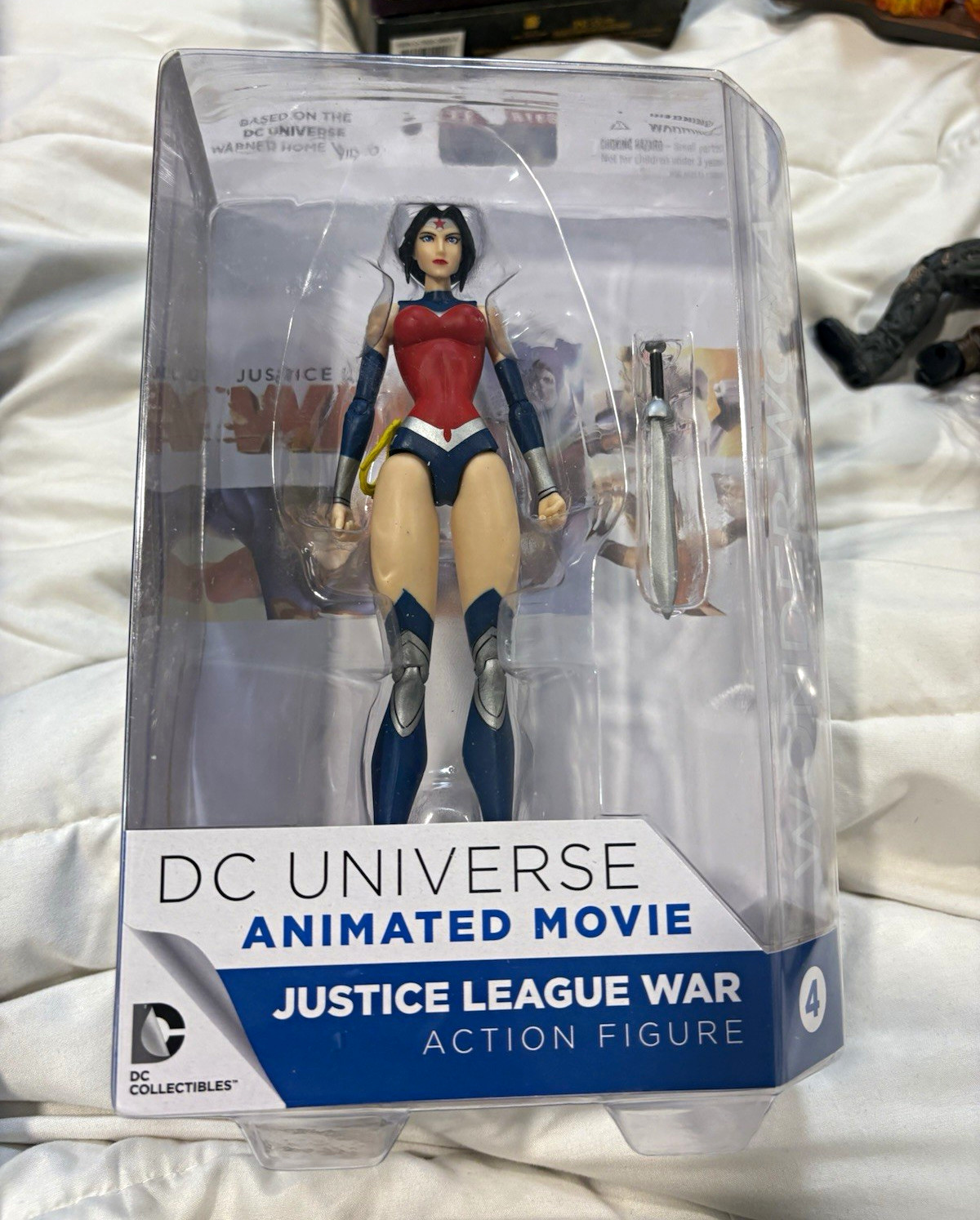 DC Collectibles Wonder Woman Justice League War Modellino in scatola con spada