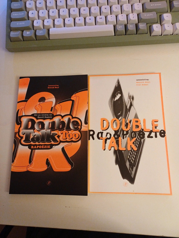 2 Books: Double Talk Rap & Rapoëzie