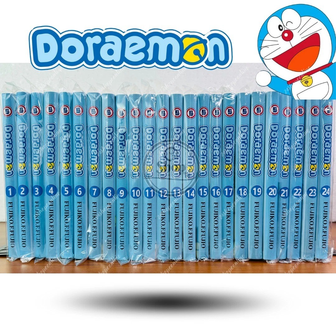 Doraemon Long Tales Manga Vol 1-24 (END) Set Completo Fumetto Inglese
